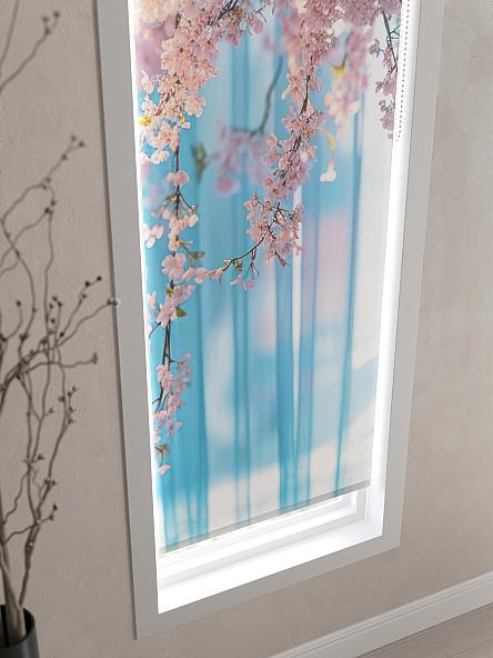 Рулонная штора для кухни для детской Лимкис - 147 - ширина 52 см - фото 4