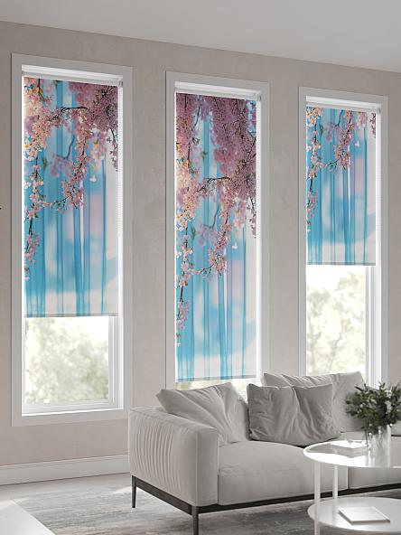 Рулонная штора для кухни для детской Лимкис - 147 - ширина 52 см - фото 6