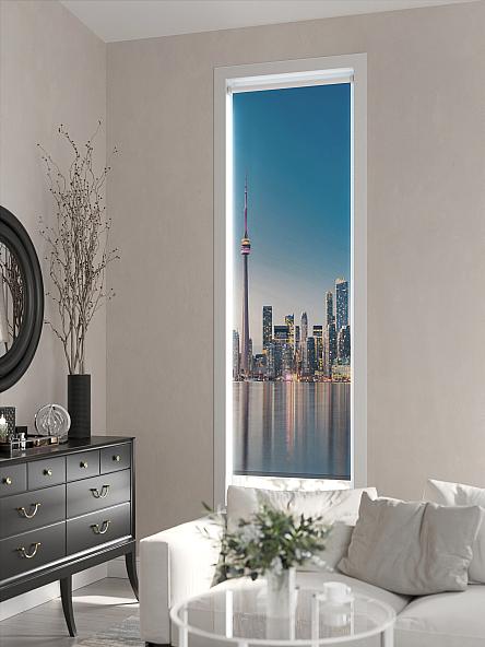 Рулонная штора для кухни для детской Лимкис - 149 - ширина 52 см - фото 3