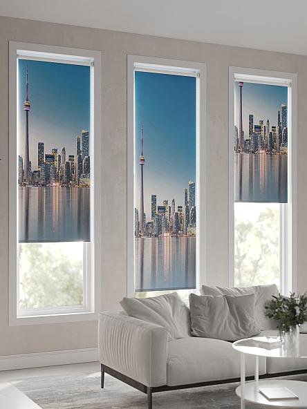 Рулонная штора для кухни для детской Лимкис - 149 - ширина 52 см - фото 6