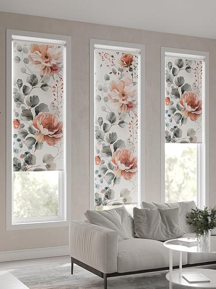 Рулонная штора для кухни для детской Лимкис - 150 - ширина 52 см - фото 6