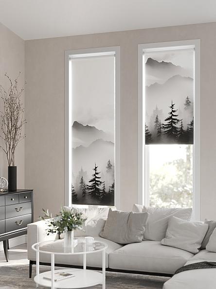 Рулонная штора для кухни для детской Лимкис - 151 - ширина 52 см