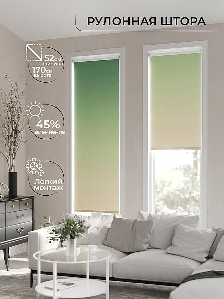 Рулонная штора для кухни для детской Лимкис - 168 - ширина 52 см - фото 2