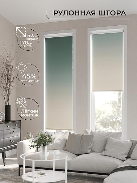 Рулонная штора для кухни для детской Лимкис - 169 - ширина 52 см - фото 2