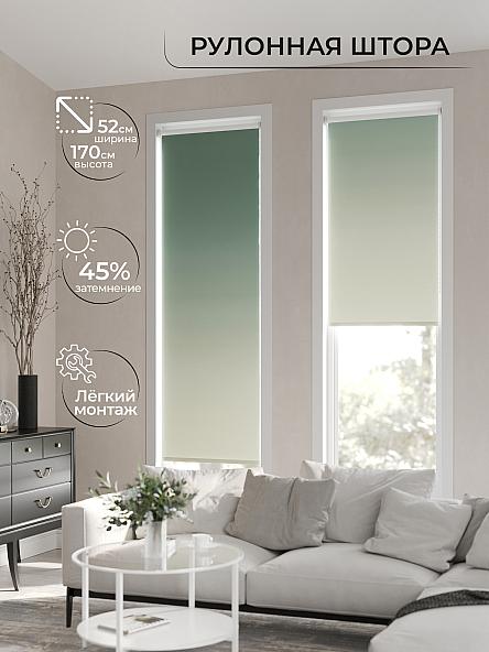 Рулонная штора для кухни для детской Лимкис - 176 - ширина 52 см - фото 2