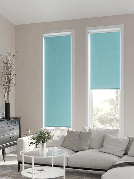 Рулонная штора для кухни для детской Лимкис - 186 - ширина 52 см