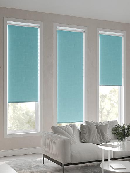 Рулонная штора для кухни для детской Лимкис - 186 - ширина 52 см - фото 6