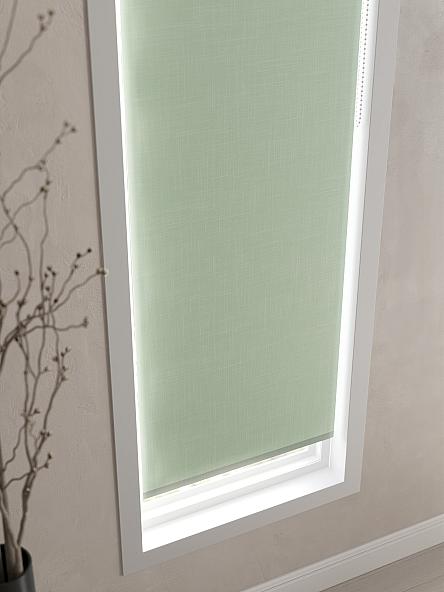 Рулонная штора для кухни для детской Лимкис - 195 - ширина 52 см - фото 4