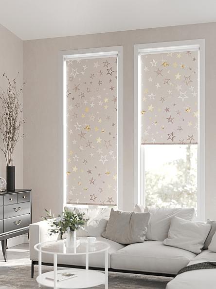 Рулонная штора для кухни для детской Ронлирт - 01 - ширина 57 см