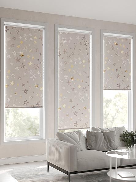 Рулонная штора для кухни для детской Ронлирт - 01 - ширина 57 см - фото 6