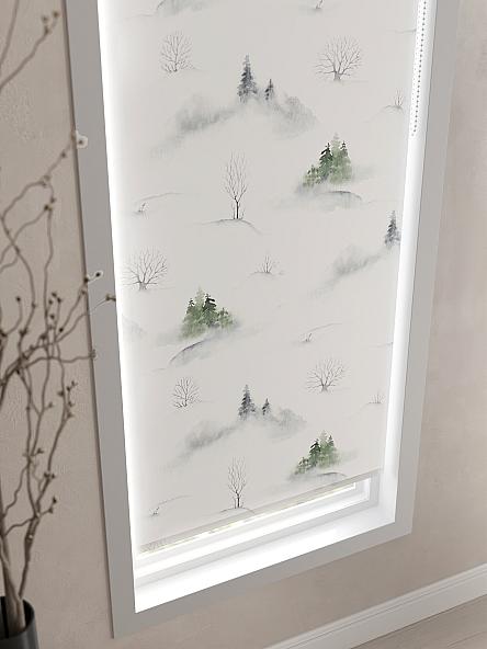 Рулонная штора для кухни для детской Ронлирт - 07 - ширина 57 см - фото 4