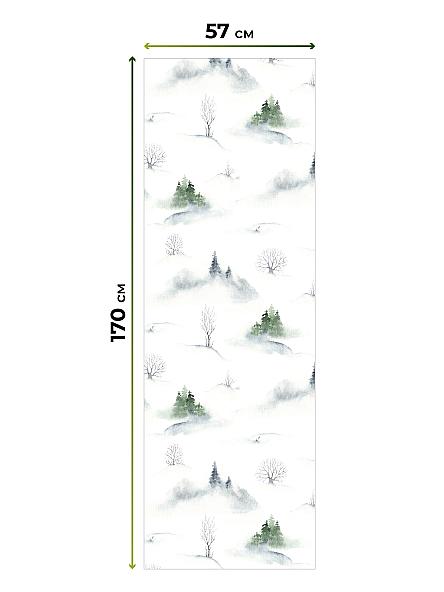 Рулонная штора для кухни для детской Ронлирт - 07 - ширина 57 см - фото 5