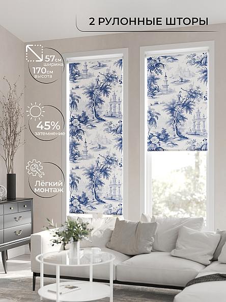 Рулонная штора для кухни для детской Ронлирт - 24 - ширина 57 см - фото 2