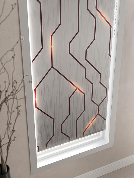 Рулонная штора для кухни для детской Ронлирт - 29 - ширина 57 см - фото 4