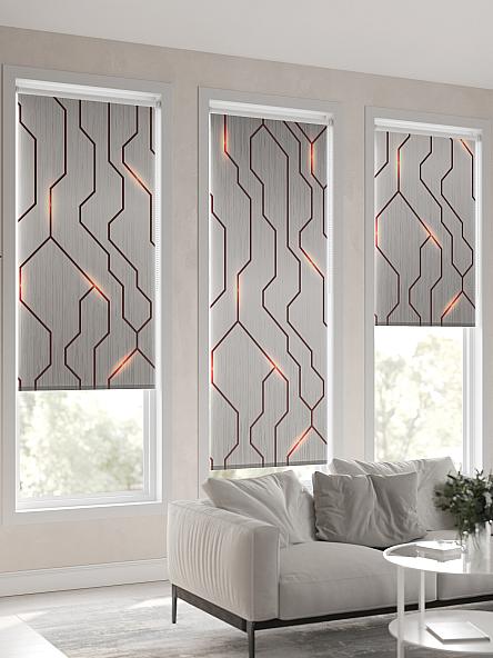 Рулонная штора для кухни для детской Ронлирт - 29 - ширина 57 см - фото 6