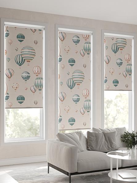 Рулонная штора для кухни для детской Ронлирт - 40 - ширина 57 см - фото 6