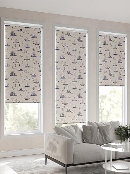 Рулонная штора для кухни для детской Ронлирт - 42 - ширина 57 см - фото 6