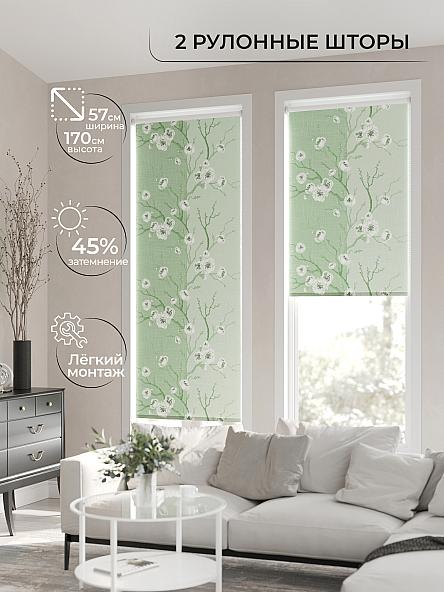 Рулонная штора для кухни для детской Ронлирт - 51 - ширина 57 см - фото 2