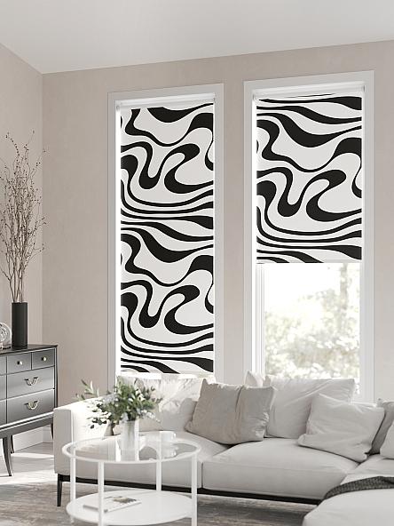 Рулонная штора для кухни для детской Ронлирт - 53 - ширина 57 см