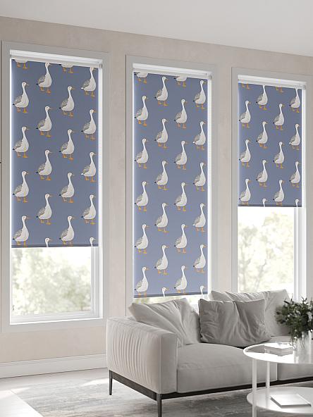 Рулонная штора для кухни для детской Ронлирт - 55 - ширина 57 см - фото 6