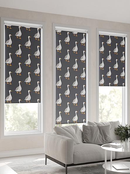 Рулонная штора для кухни для детской Ронлирт - 56 - ширина 57 см - фото 6