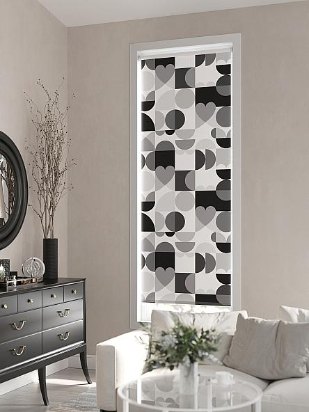 Рулонная штора для кухни для детской Ронлирт - 59 - ширина 57 см - фото 3