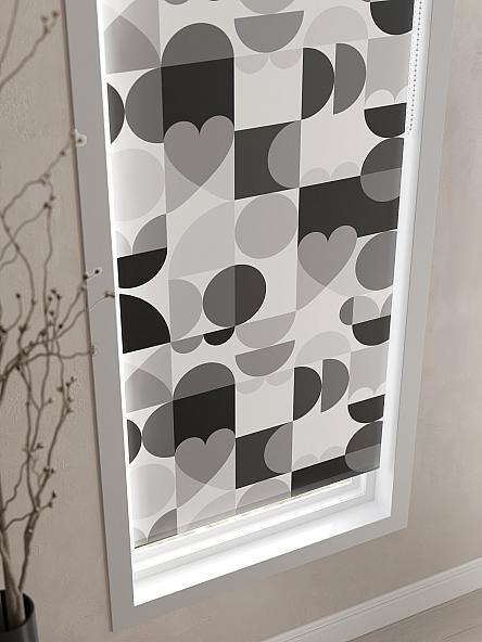 Рулонная штора для кухни для детской Ронлирт - 59 - ширина 57 см - фото 4