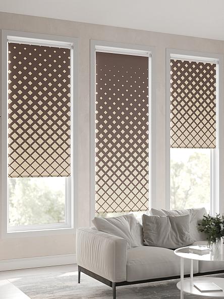 Рулонная штора для кухни для детской Ронлирт - 61 - ширина 57 см - фото 6