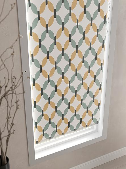 Рулонная штора для кухни для детской Ронлирт - 66 - ширина 57 см - фото 4