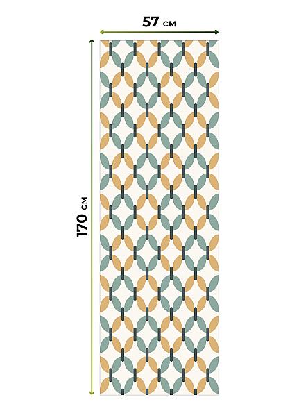 Рулонная штора для кухни для детской Ронлирт - 66 - ширина 57 см - фото 5