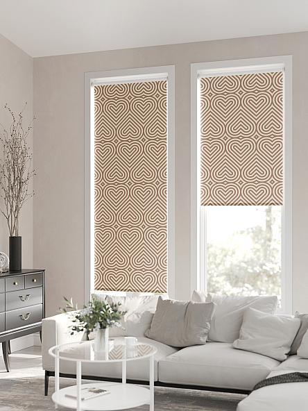 Рулонная штора для кухни для детской Ронлирт - 67 - ширина 57 см