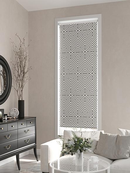 Рулонная штора для кухни для детской Ронлирт - 68 - ширина 57 см - фото 3