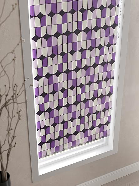 Рулонная штора для кухни для детской Ронлирт - 71 - ширина 57 см - фото 4