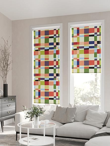 Рулонная штора для кухни для детской Ронлирт - 72 - ширина 57 см