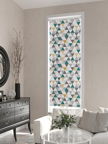 Рулонная штора для кухни для детской Ронлирт - 73 - ширина 57 см - фото 3