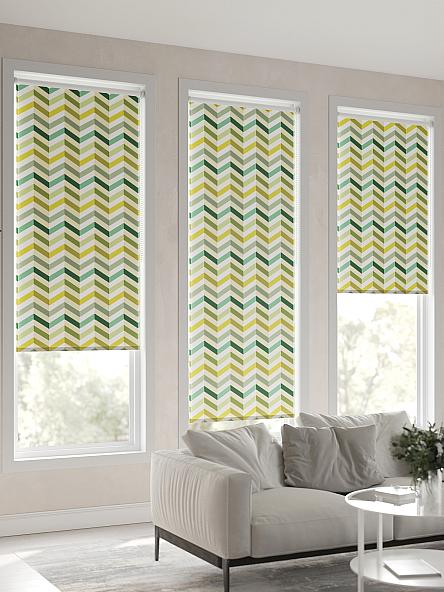 Рулонная штора для кухни для детской Ронлирт - 76 - ширина 57 см - фото 6