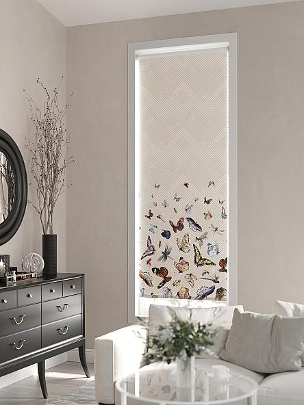 Рулонная штора для кухни для детской Ронлирт - 79 - ширина 57 см - фото 3