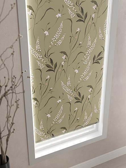 Рулонная штора для кухни для детской Ронлирт - 81 - ширина 57 см - фото 4