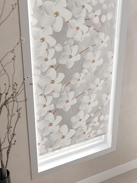 Рулонная штора для кухни для детской Ронлирт - 82 - ширина 57 см - фото 4