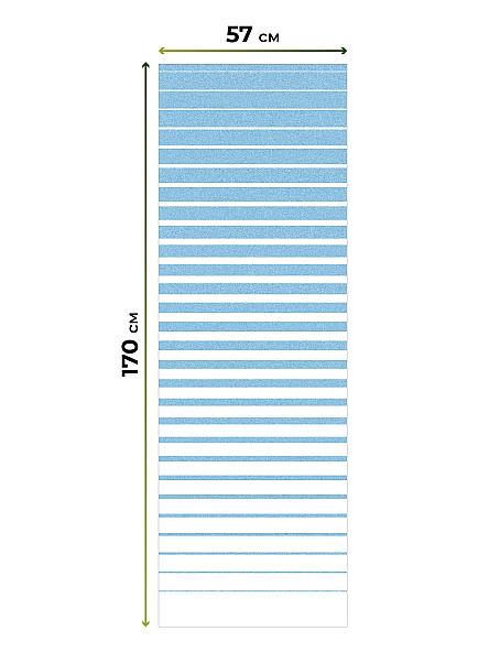 Рулонная штора для кухни для детской Ронлирт - 85 - ширина 57 см - фото 5