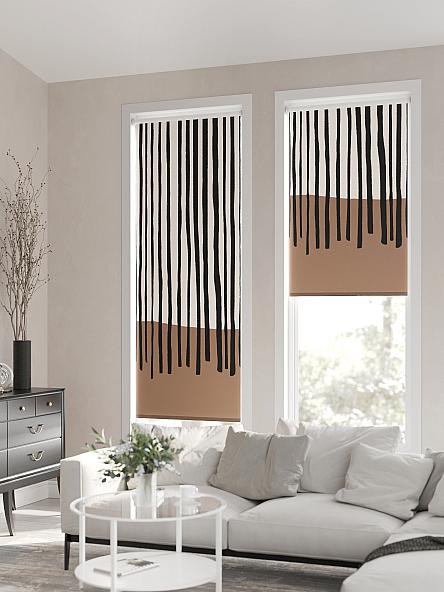 Рулонная штора для кухни для детской Ронлирт - 89 - ширина 57 см