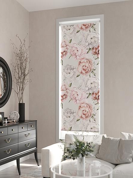 Рулонная штора для кухни для детской Ронлирт - 91 - ширина 57 см - фото 3