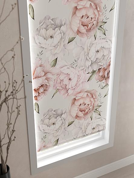 Рулонная штора для кухни для детской Ронлирт - 91 - ширина 57 см - фото 4