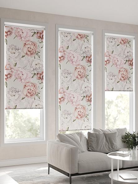 Рулонная штора для кухни для детской Ронлирт - 91 - ширина 57 см - фото 6