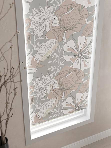 Рулонная штора для кухни для детской Ронлирт - 93 - ширина 57 см - фото 4