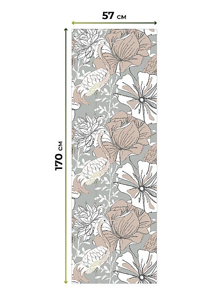 Рулонная штора для кухни для детской Ронлирт - 93 - ширина 57 см - фото 5