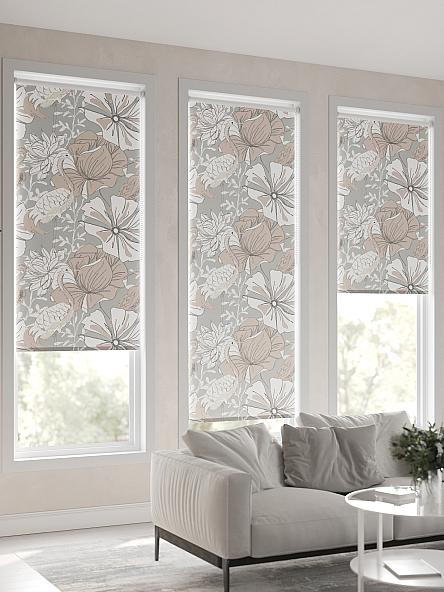 Рулонная штора для кухни для детской Ронлирт - 93 - ширина 57 см - фото 6