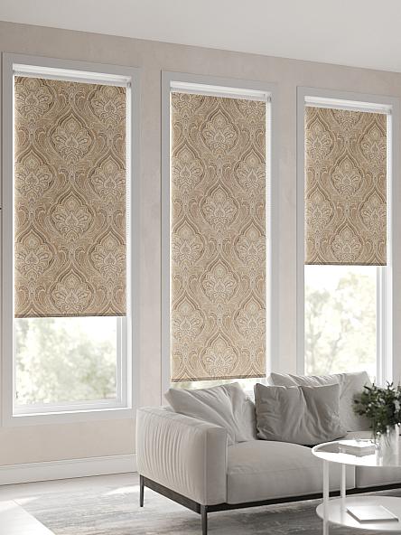 Рулонная штора для кухни для детской Ронлирт - 99 - ширина 57 см - фото 6