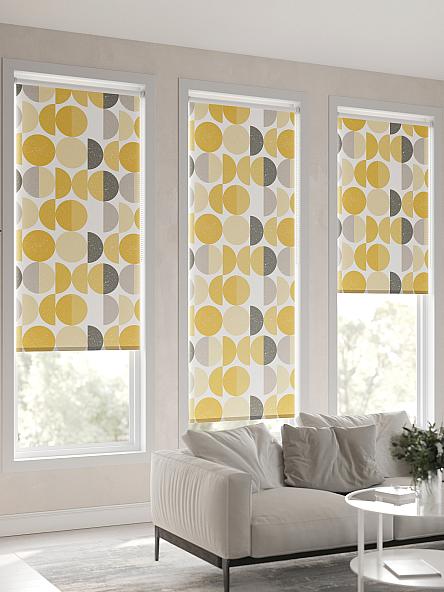 Рулонная штора для кухни для детской Ронлирт - 101 - ширина 57 см - фото 6