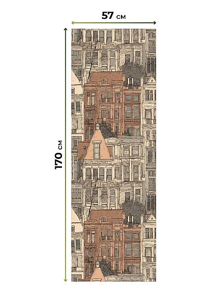 Рулонная штора для кухни для детской Ронлирт - 103 - ширина 57 см - фото 5